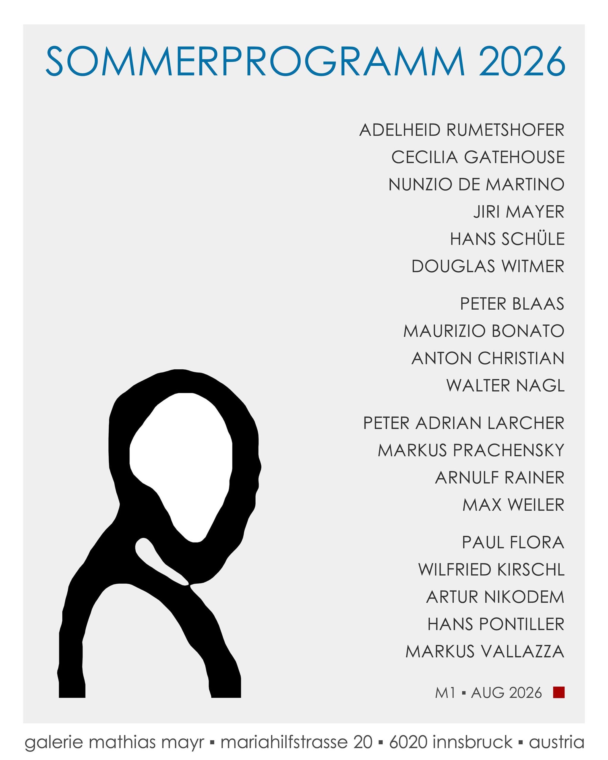 galerie-mathias-mayr_sommerausstellung-2026 TYROL:ISCH